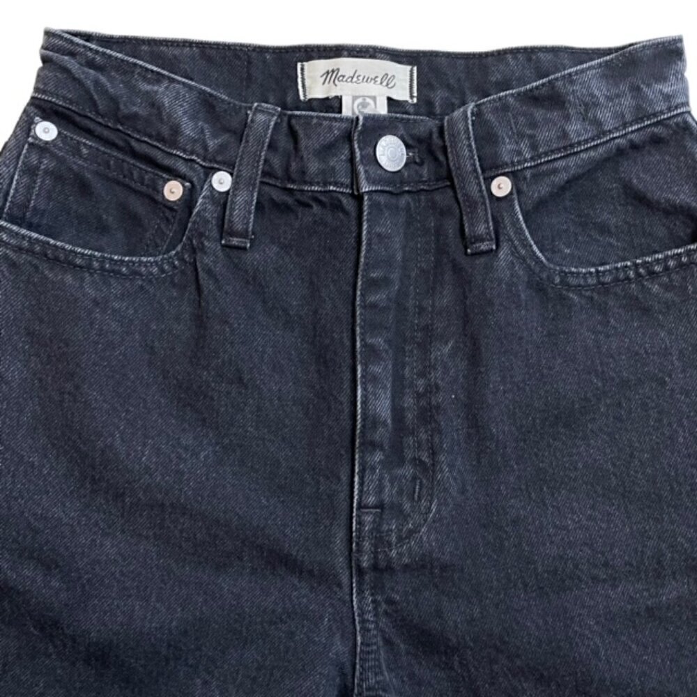 MADEWELL Baggy Flare Jeans in Lunar Wash - Size 23 - Picture 4 of 12